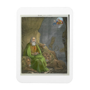 Imán Daniel en la guarida de los Leones, de una biblia 