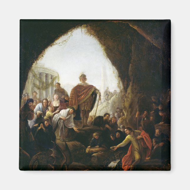 Imán Daniel Matando al dragón de Baal (Frente)