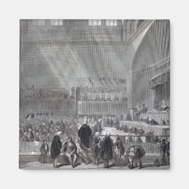 Imán Daniel O'Connell en juicio en 1844 (Frente)