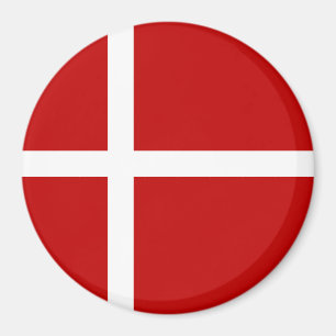 Imán Dannebrog bandera danesa