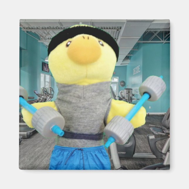 Imán Danny Duck en el gimnasio (Frente)