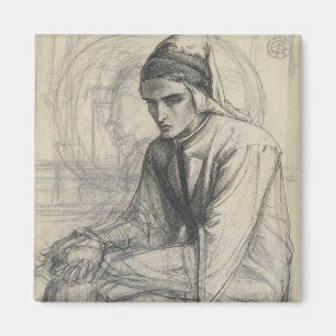 Imán Dante en la meditación que sostiene una granada,