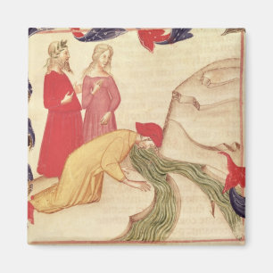 Imán Dante purificándose antes de entrar