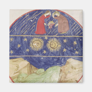 Imán Dante y Beatriz