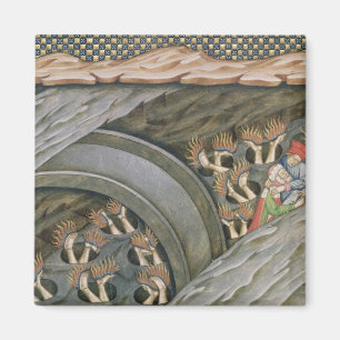 Imán Dante's Inferno con un comentario