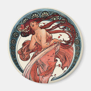 Imán Danza de Alfons Mucha 1898