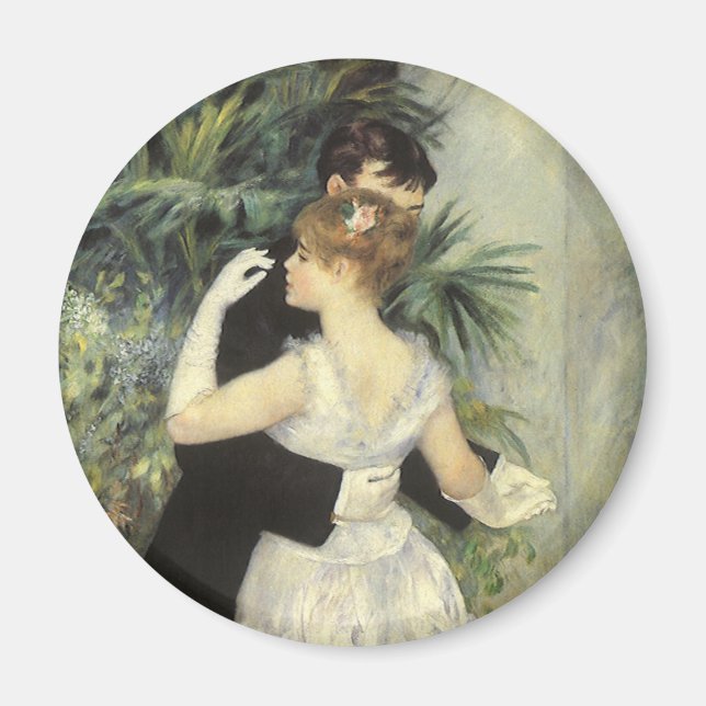 Imán Danza de la ciudad por Pierre Renoir, Bella Artes  (Frente)