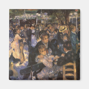 Imán Danza en Le Moulin de la Galette por Pierre Renoir
