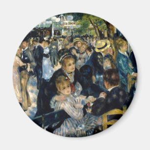 Imán Danza en Le Moulin de la Galette por Renoir