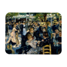 Danza en Le Moulin de la Galette por Renoir