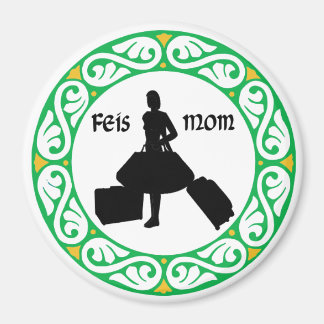 Imán Danza irlandesa Feis Mom