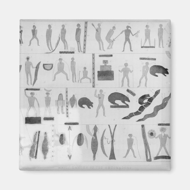 Imán Danzas mágicas de los ontonagones (Frente)