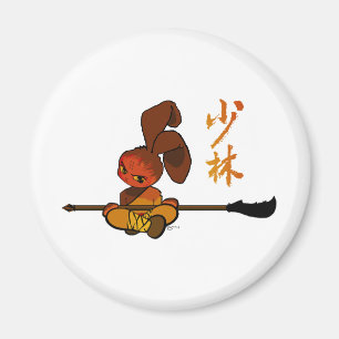 Imán dao kwan del conejito del shaolin del hierro