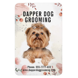 Imán Dapper Dog Grooming Business