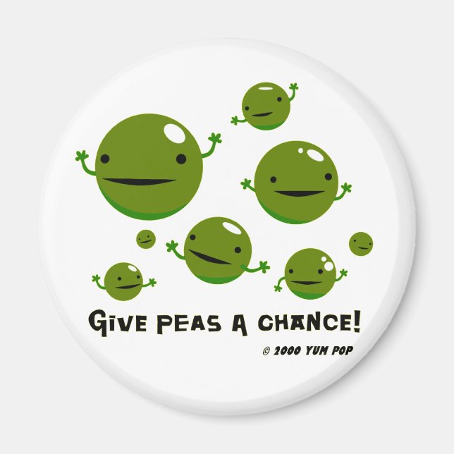 Imán Dar a Peas una oportunidad (Frente)