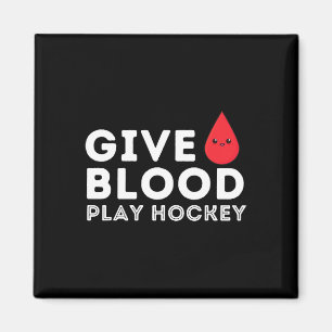 Imán Dar Sangre Jugar Hockey - Jugador de Hockey sobre