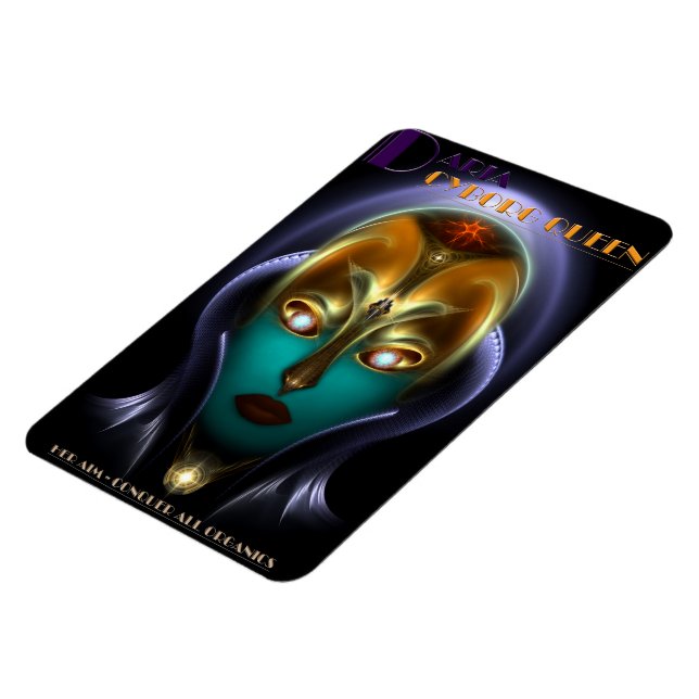 Imán Daria Cyborg Queen Photo Magnet (Lado Izquierdo)