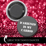 Imán D'Arienzo es mi cardio Tanguero Argentino Tango<br><div class="desc">Este increíble imán de tango hará que todos sepan que viven tango argentino. Esto también hace perfecto cumpleaños,  Navidades,  El día de San Valentín o regalo del Día del Padre para Tango Addict. Siéntete libre de comprar a granel para tus amigos del tango.</div>