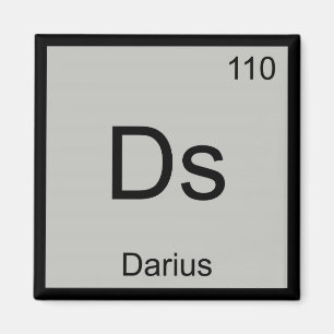 Imán Dario Nombre Química Elemento Tabla Periódica