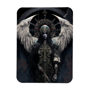 Imán Dark Angel Gothic Fantasy Art