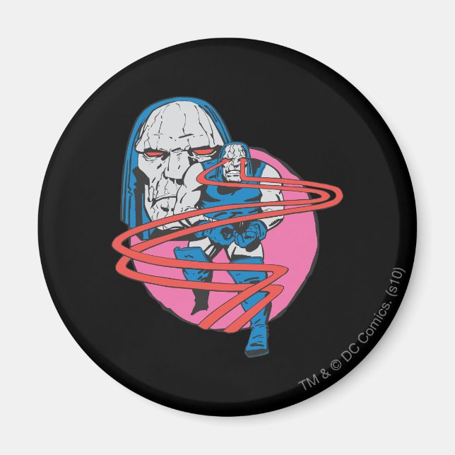 Imán Darkseid dispara vigas Omega (Frente)
