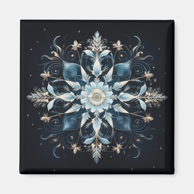 Imán Darkworld Snowfall Enigma (Frente)