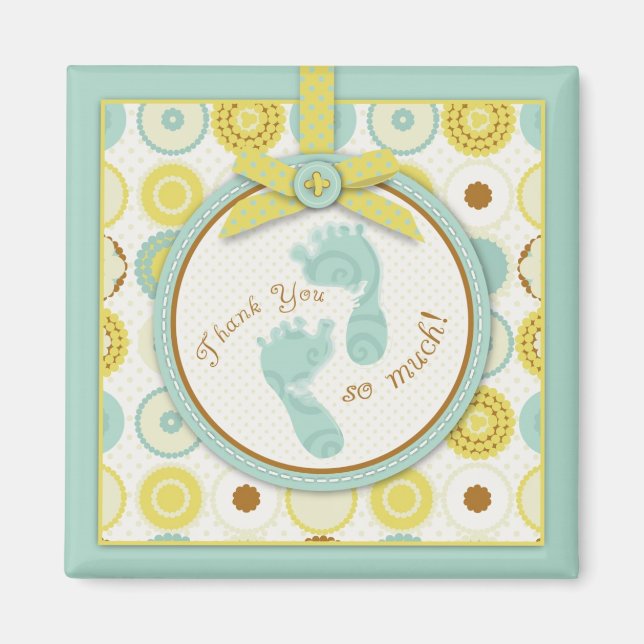Imán Darling Baby Toes TY Magnet 2 (Frente)