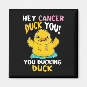 Imán Darling Duckie - Guerrero del Cáncer de Mama