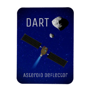 Imán DART Asteroide Deflectando la nave espacial