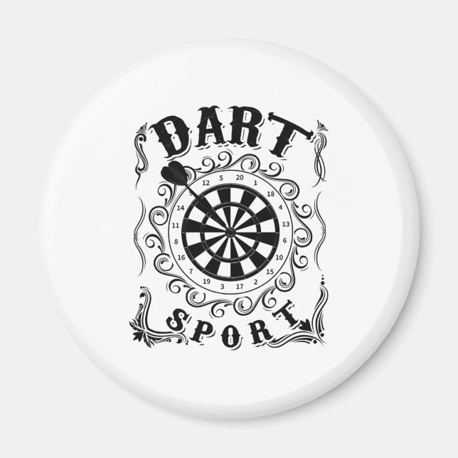 Imán Dart es mi deporte (Frente)