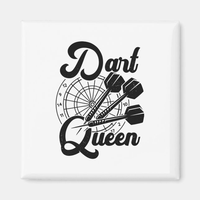 Imán Dart Queen (Frente)