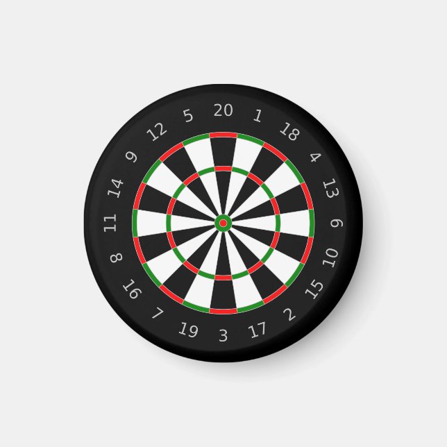 Imán Dart Targetboard Dartboard (Frente)