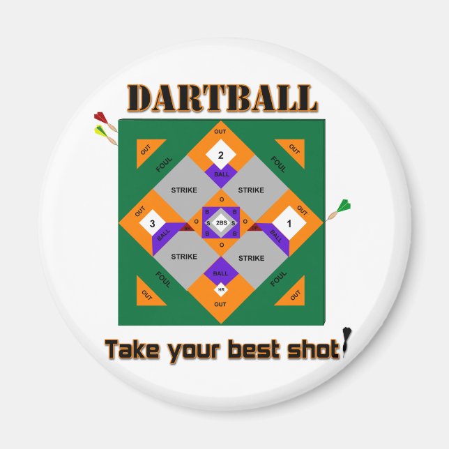 Imán Dartball (Frente)