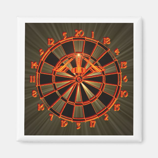 Imán Dartboard mit Darts in die 180 Dartkunst (Frente)