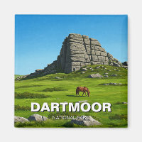 Dartmoor Parque nacional Viaje a caballo