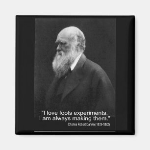 Imán Darwin Cita ~ Me Encanta Los Experimentos De Los T