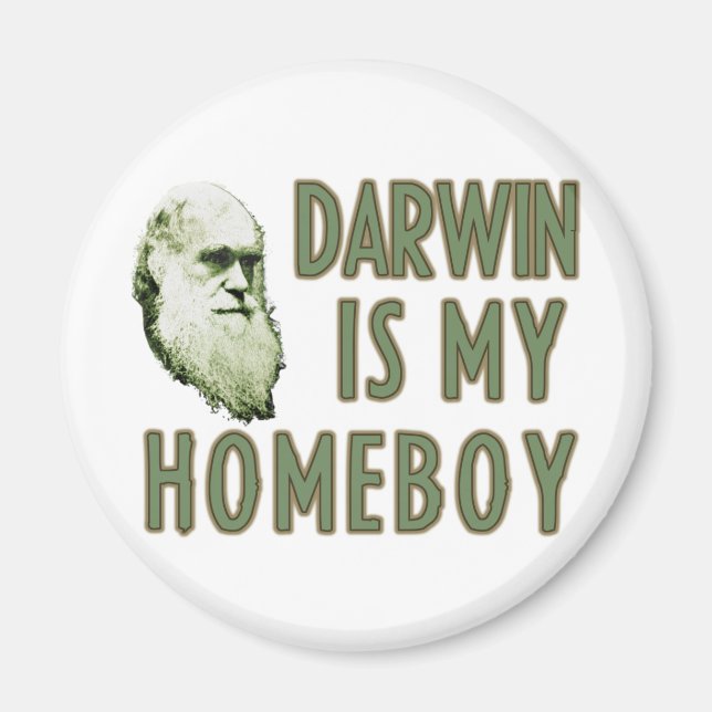Imán Darwin es mi Homeboy (Frente)