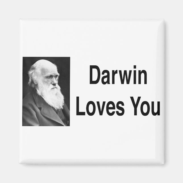 Imán Darwin te ama 2 (Frente)