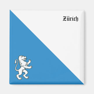 Imán Das Wappen vom Kanton Zürich Magnet