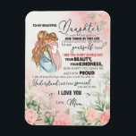 Imán Daughter Gift | Letter To My Daughter From Mom<br><div class="desc">Daughter Gifts | To My Beautiful Daughter Understand Just How Special You Are To Me I Love You Love From Mom</div>