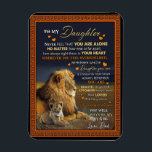 Imán Daughter Lovers | To My Daughter Love Dad<br><div class="desc">Daughter Lovers | To My Daughter You Always My Baby Girl Love Dad</div>