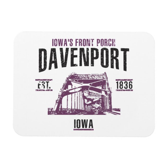 Imán Davenport (Horizontal)