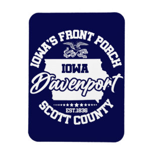 Imán Davenport, Iowa