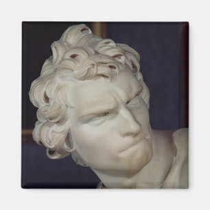 Imán David, detalle de la cabeza, 1623-23