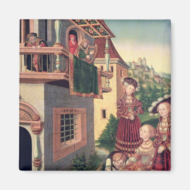 Imán David y Bathsheba, 1528 (Frente)