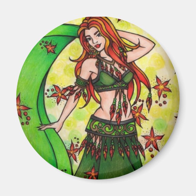 Imán Dawn Belly Dancer Magnet (Frente)