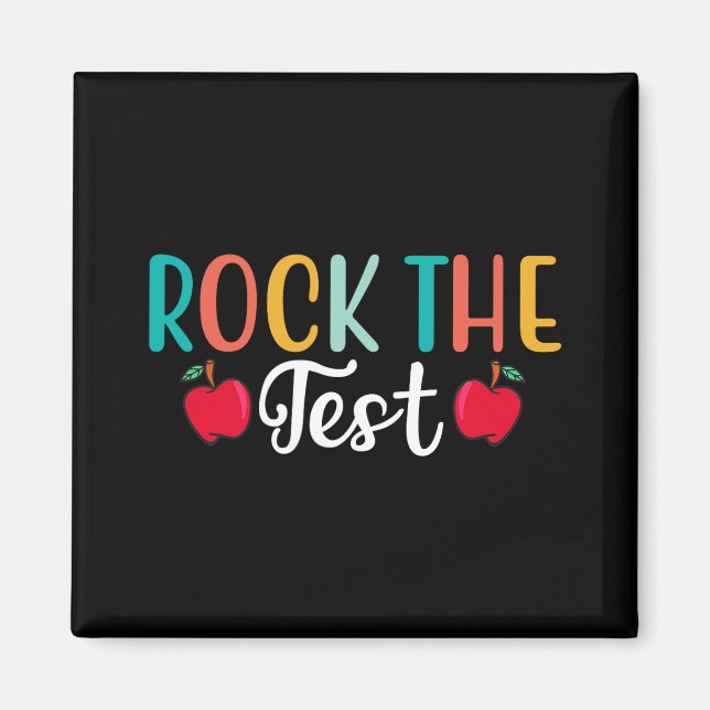 Imán Day Rock The Test Teacher Testing Day 1 (Frente)