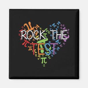 Imán Day Rock The Test Teacher Testing Day Rainbow Teac