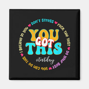 Imán Day Rock The Test Teacher Testing Day You Got This