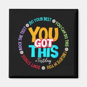 Imán Day Rock The Test Teacher Testing Day You Got This